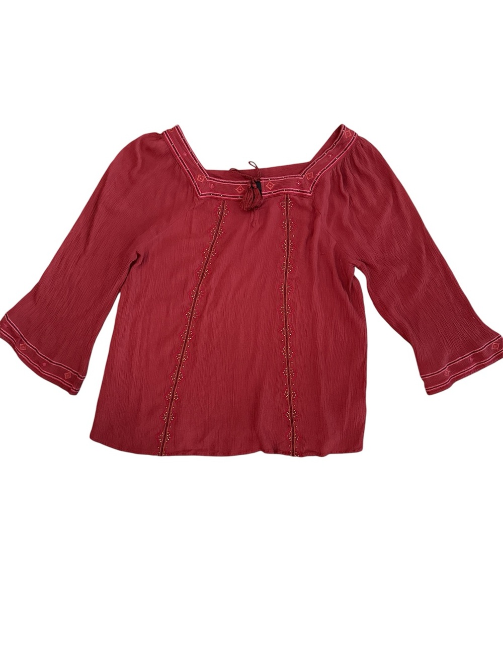 Jessica Simpson Crimson Top, size 2X